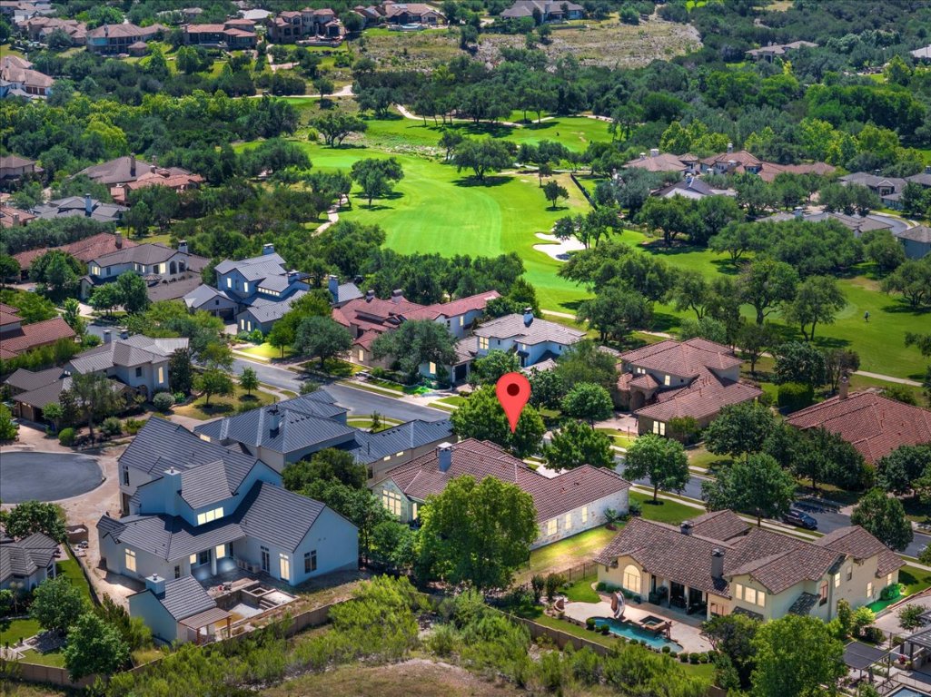 213 Black Wolf Run Austin, TX 78738 - Photo 32 of 39 an aerial view of multiple house