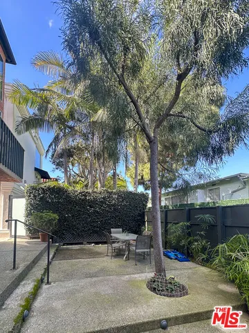 a plant that is in front of a building