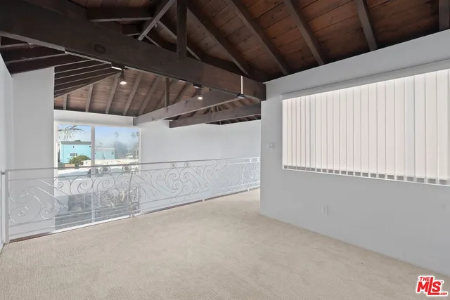 a view of a indoor garage