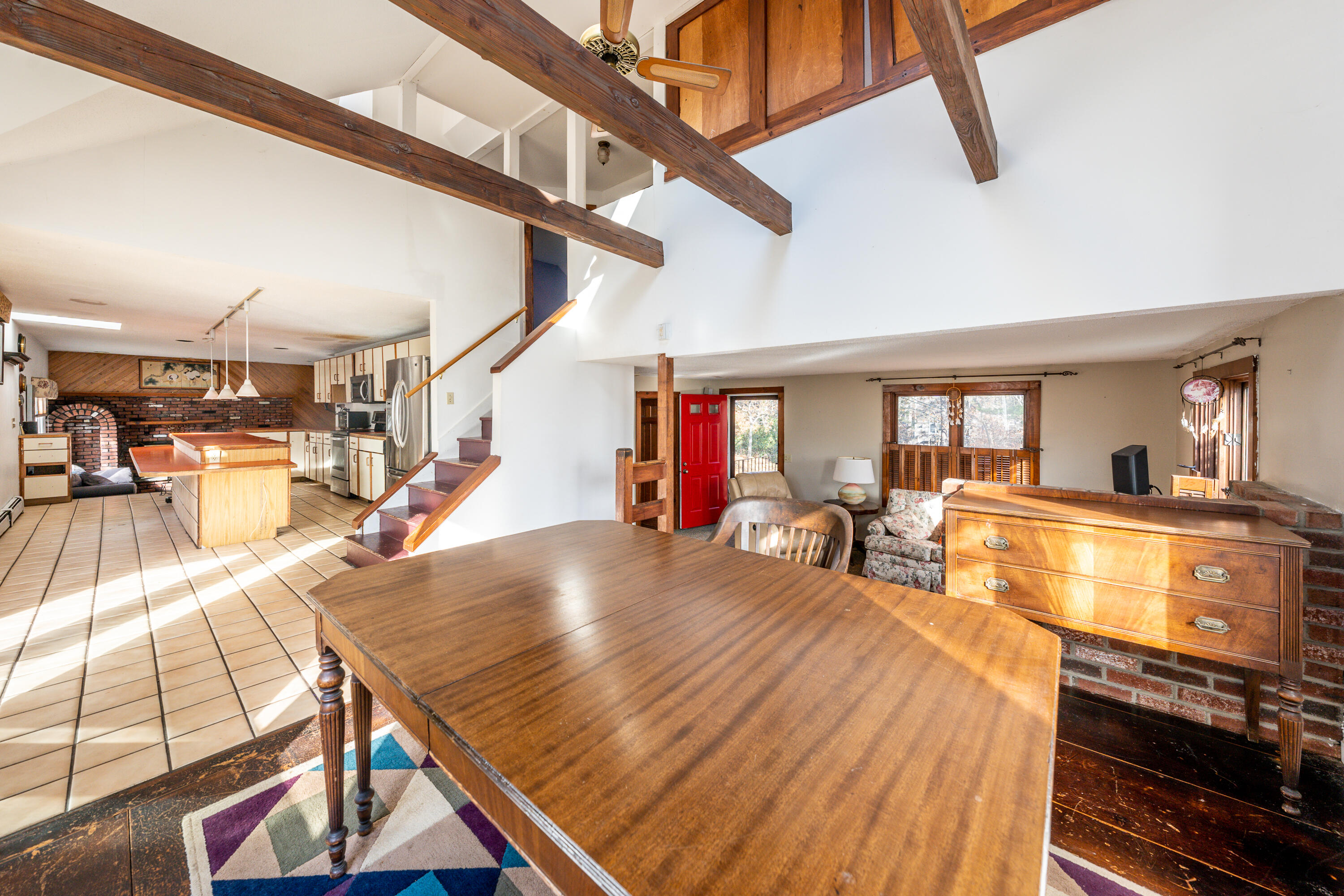 20 Elisha Witherell Road Wellfleet, MA 02667 - Photo 16 of 47 a view of a living room and dining room