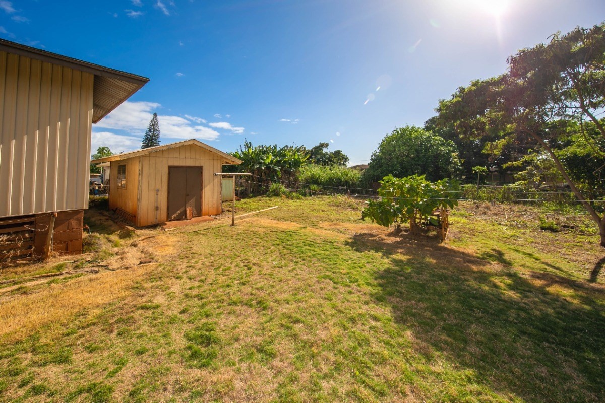 4733 Uliuli Road Eleele, HI 96705 - Photo 22 of 25 a view of a backyard of the house