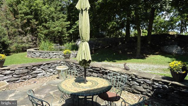 837 Leetown Road Summit Point, WV 25446 - Photo 24 of 30 a view of a chairs and table in backyard