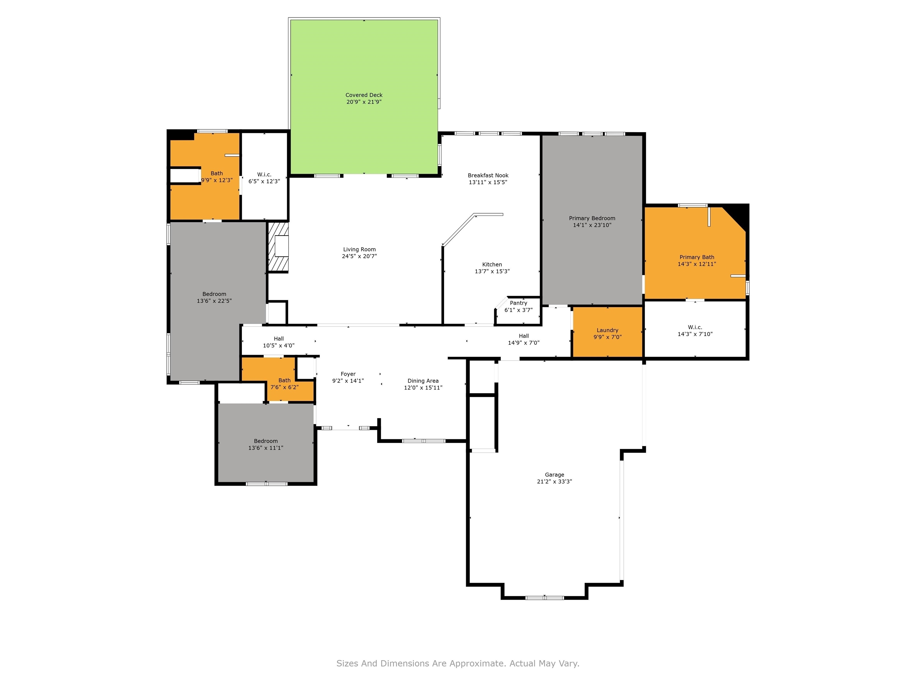 6436 Cherry Ridge Court West Mobile, AL 36695 - Photo 26 of 26 Floor plan