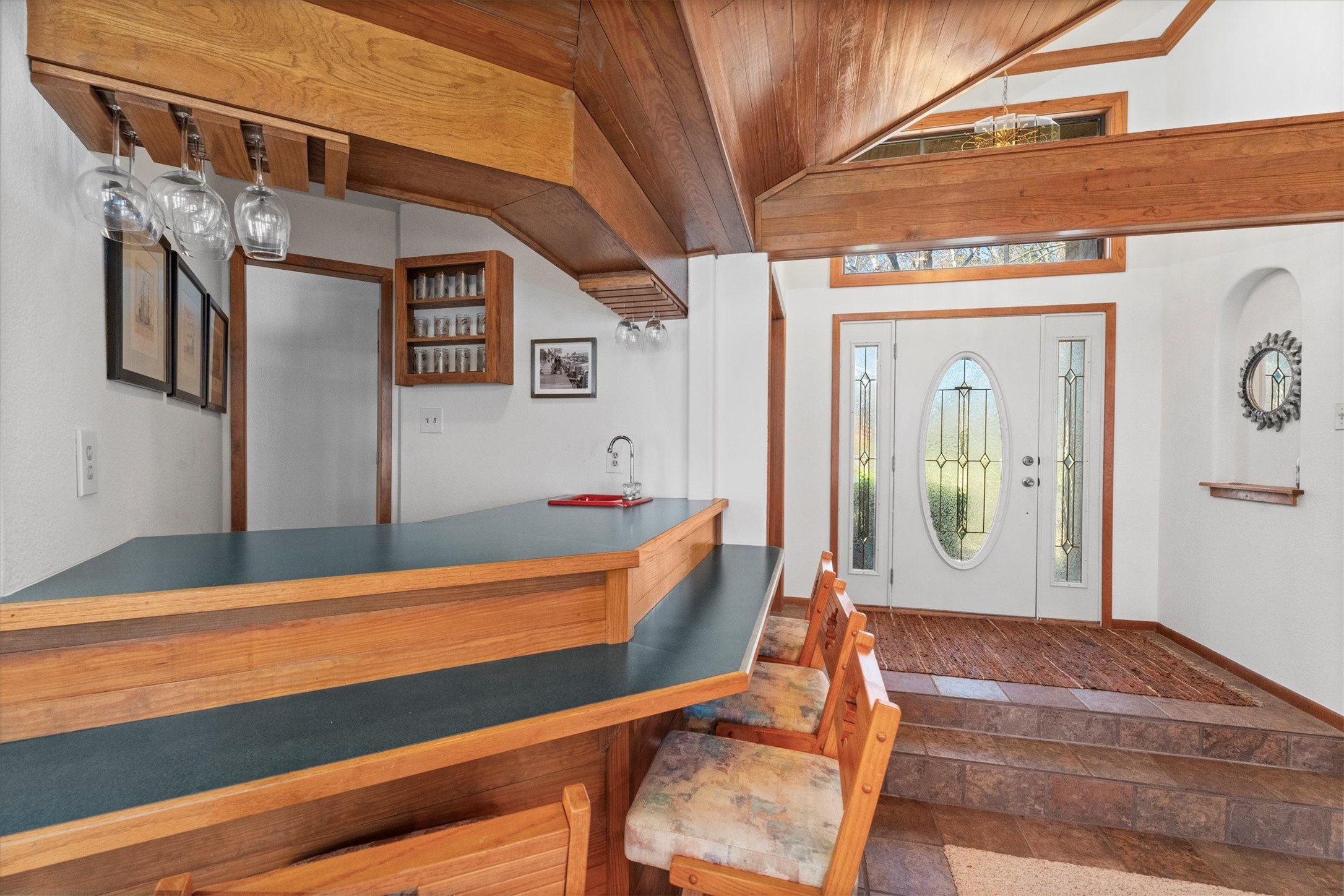 241 Harbour Point Circle Coldspring, TX 77331 - Photo 17 of 33 Bar area with seating.