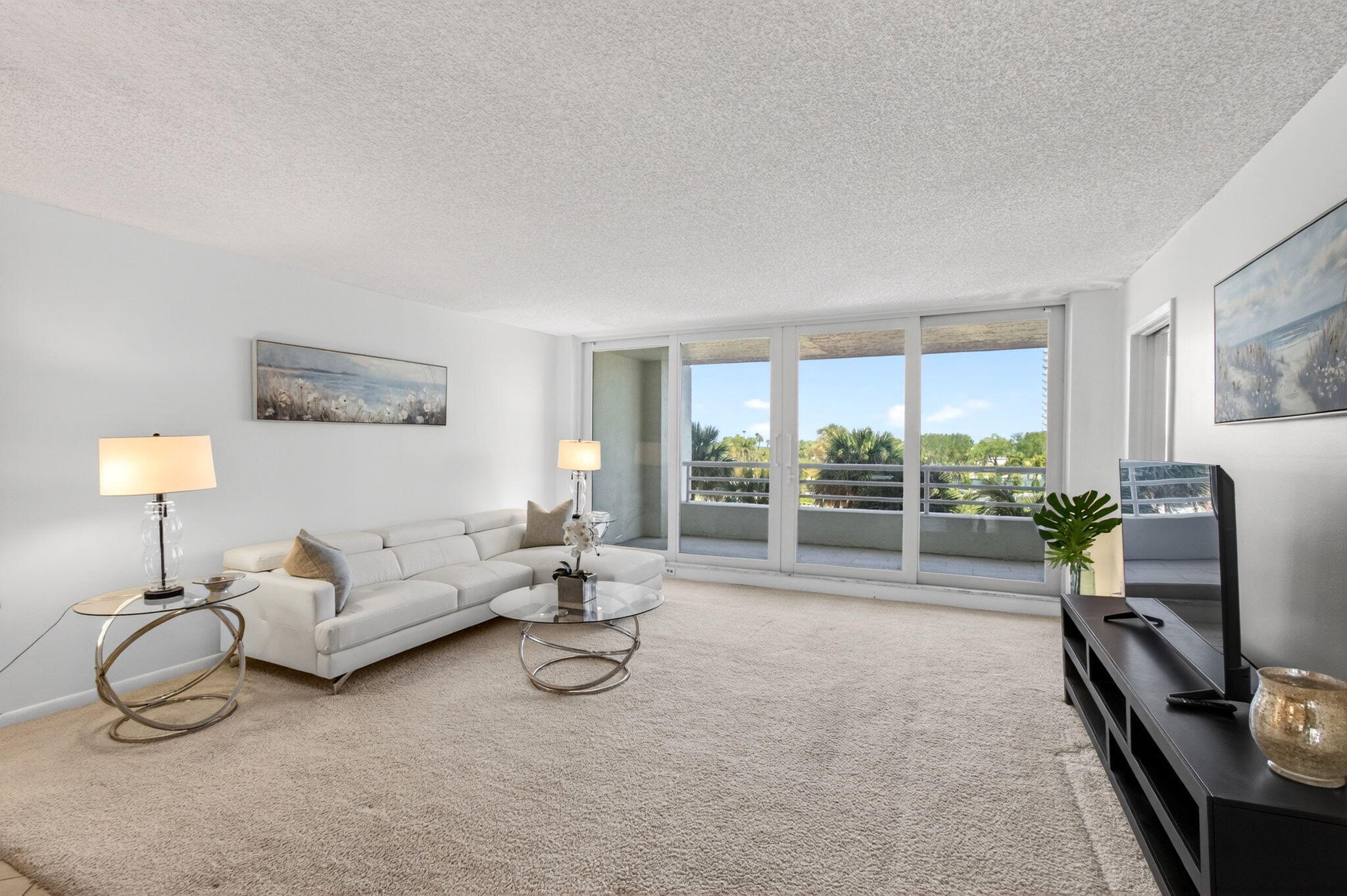 4201 North Ocean Boulevard, Unit C 307 Boca Raton, FL 33431 - Photo 1 of 31 Living Room with Treetop Views