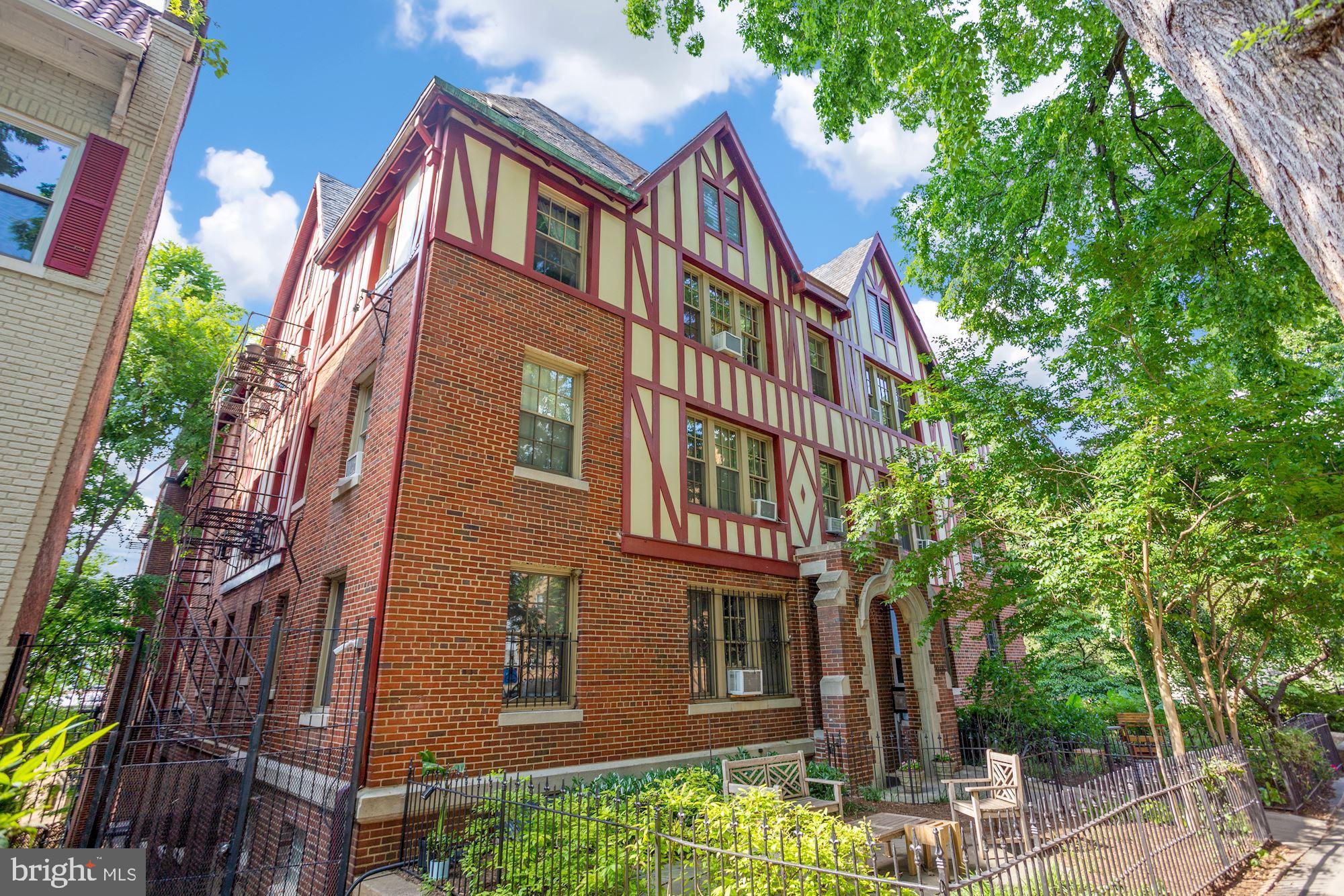 1705 Lanier Place Northwest, Unit 304 Washington, DC 20009 - Photo 2 of 35 Tudor Style Co-op in Beautiful Lanier Heights