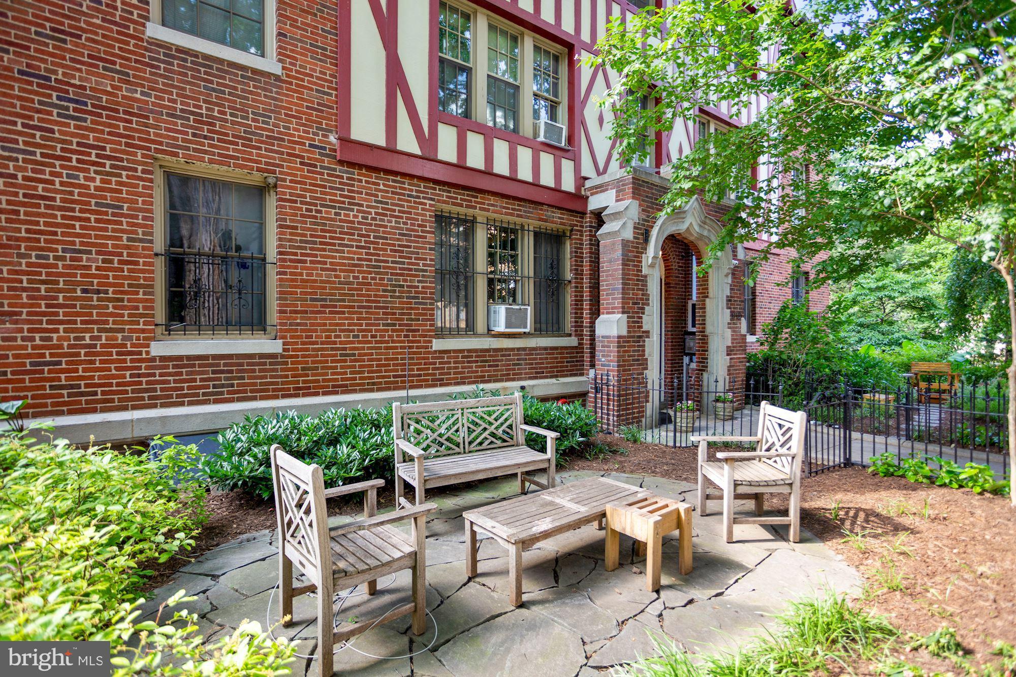 1705 Lanier Place Northwest, Unit 304 Washington, DC 20009 - Photo 25 of 35 Lovely Common Front Patio