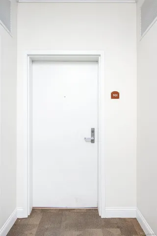 a close view of utility room