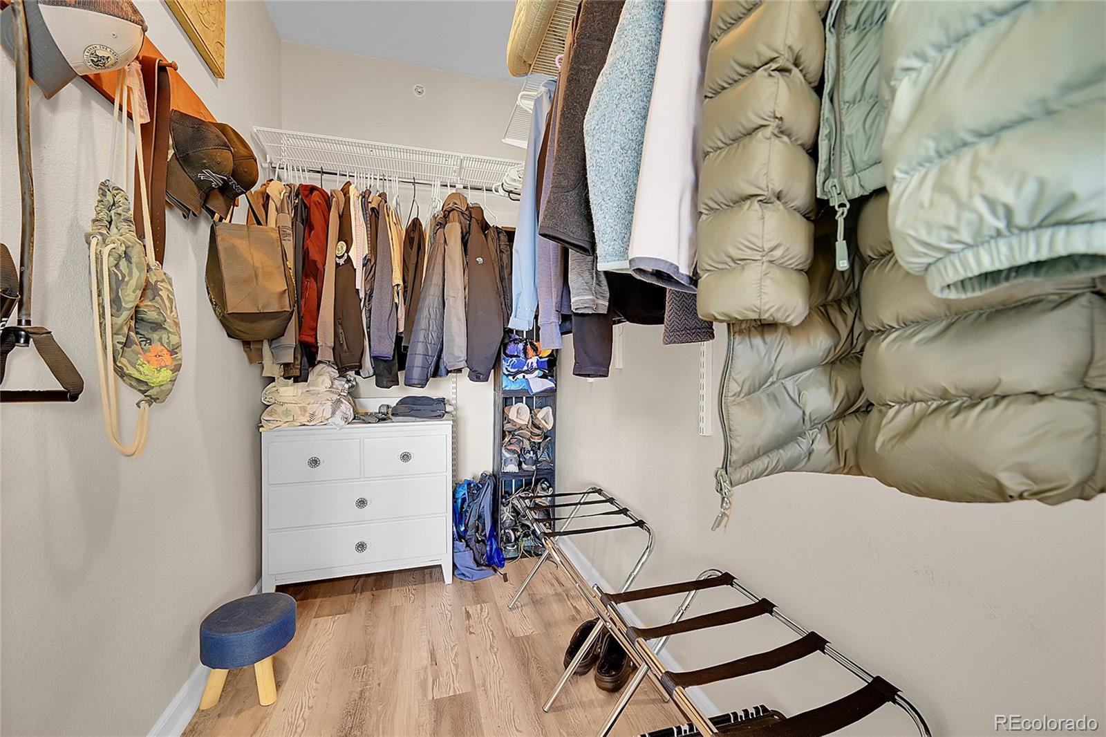 150 Village Road, Unit A302 Granby, CO 80446 - Photo 26 of 50 a view of walk in closet with clothes and shoes