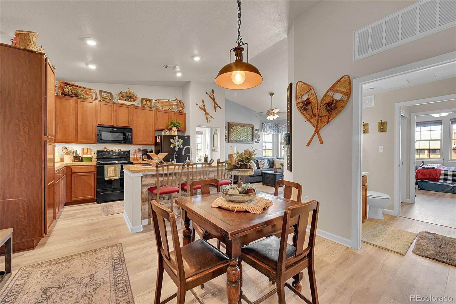 150 Village Road, Unit A302 Granby, CO 80446 - Photo 3 of 50 a view of a dining room kitchen and a window