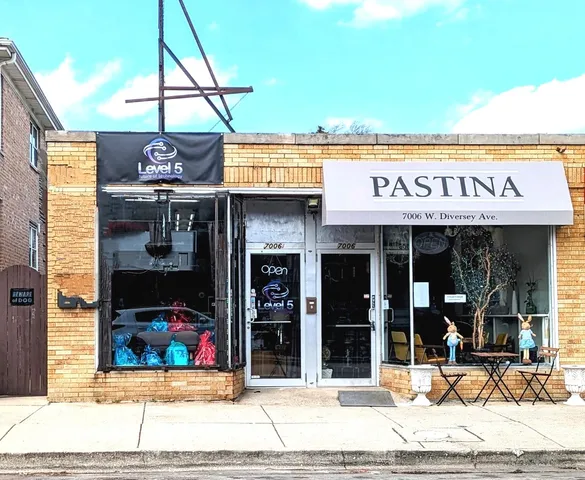 a view of a book shop on a street