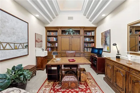 a room with furniture and window