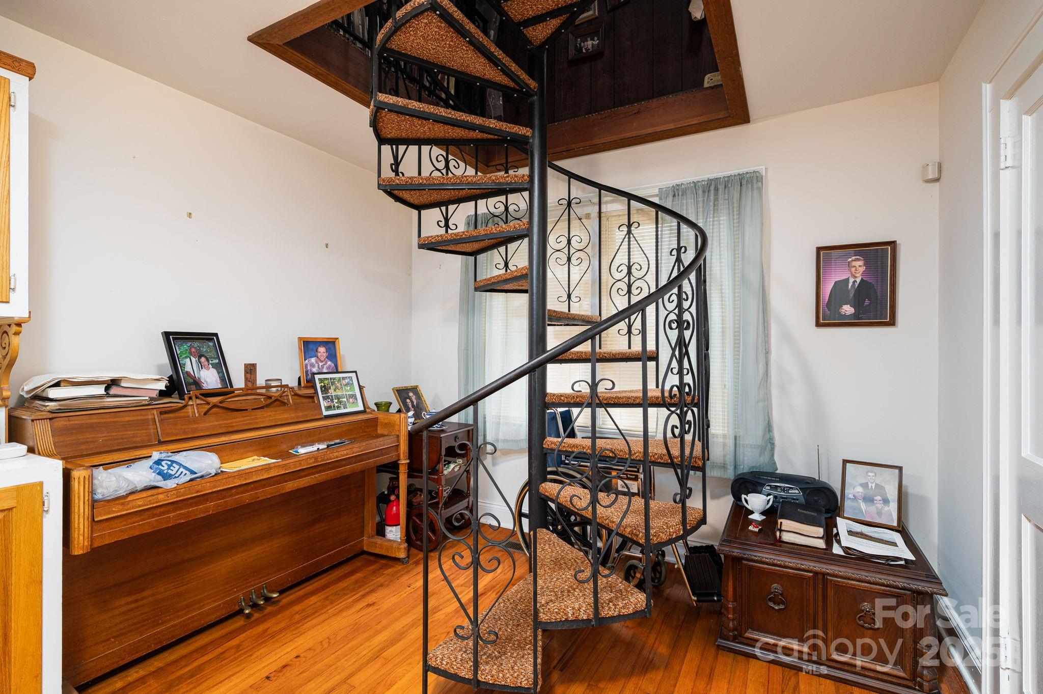 1544 Kings Road Shelby, NC 28150 - Photo 21 of 25 a view of an entryway with wooden floor