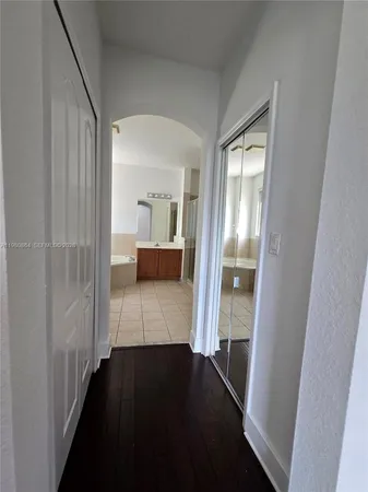 a view of a hallway