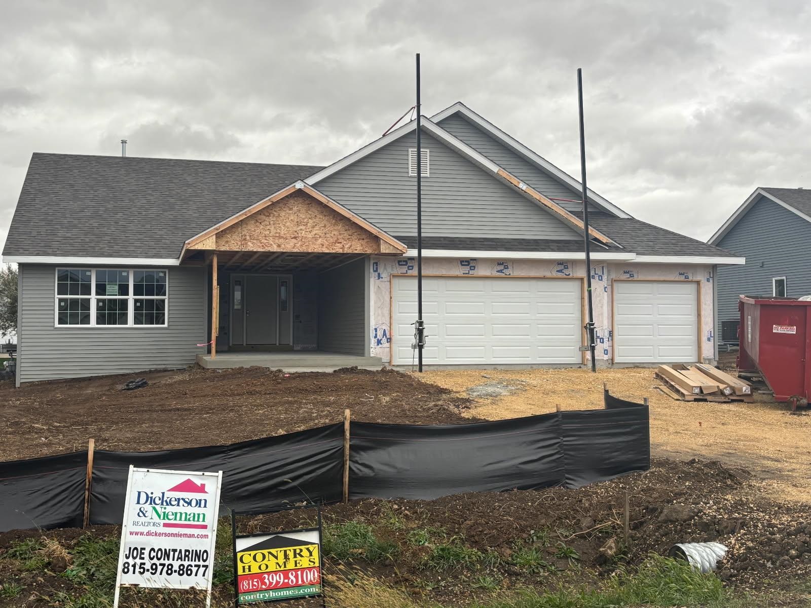 a view of a house with a roof deck