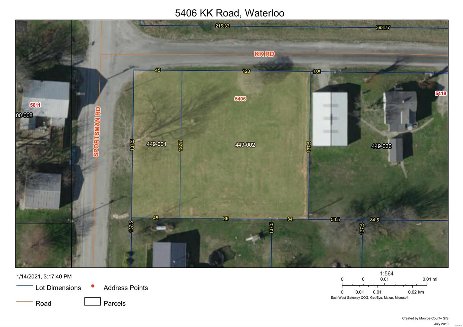 5406 Kk Road Waterloo, IL 62298 - Photo 1 of 6