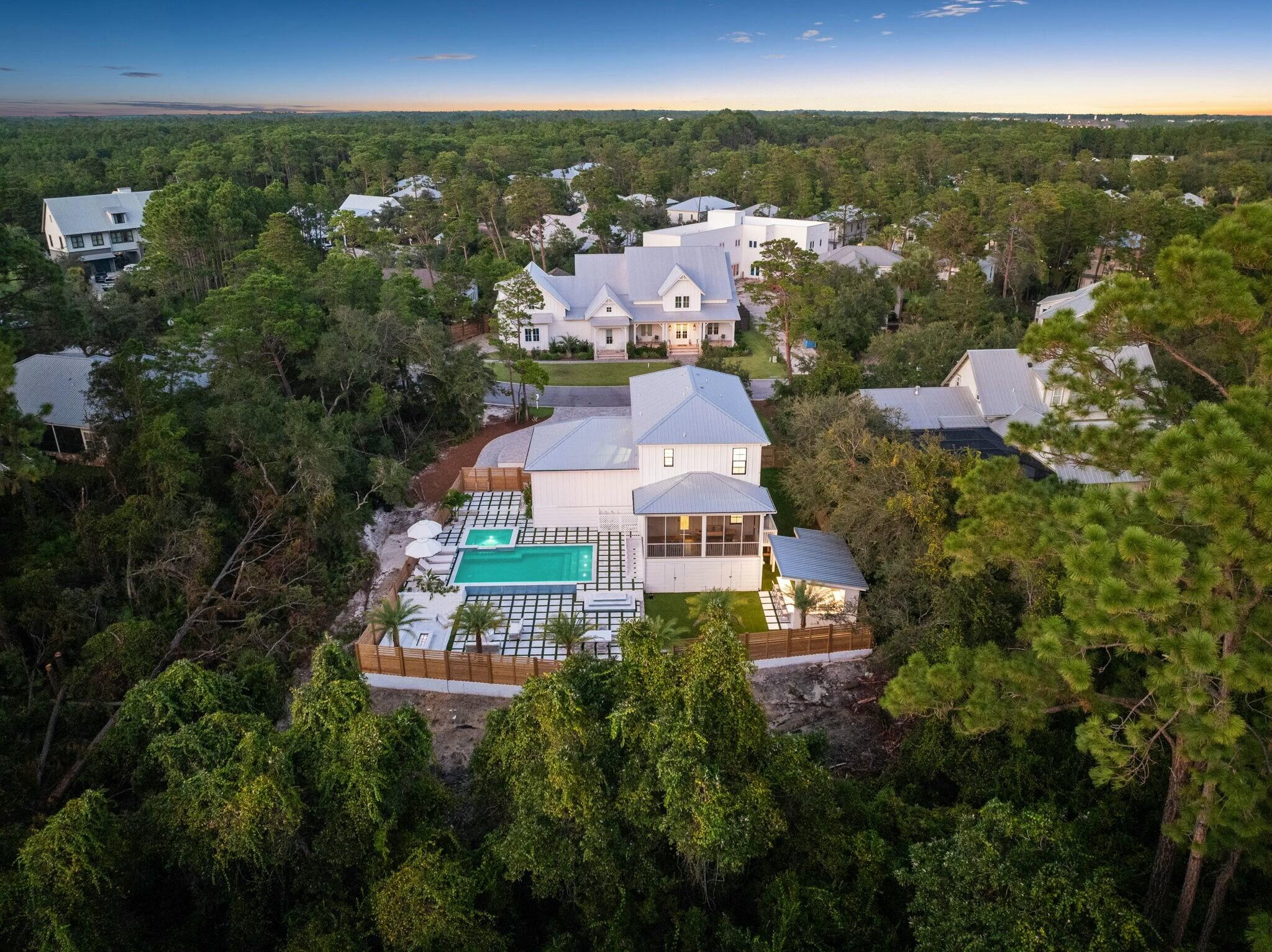 349 Seabreeze Blvd Inlet Beach Inlet Beach, FL 32461 - Photo 14 of 74 an aerial view of multiple house