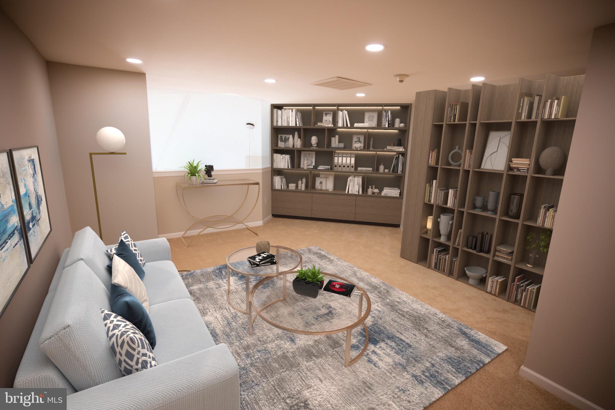 528 Carson Terrace Huntingdon Valley, PA 19006 - Photo 7 of 43 a living room with furniture and a wooden floor