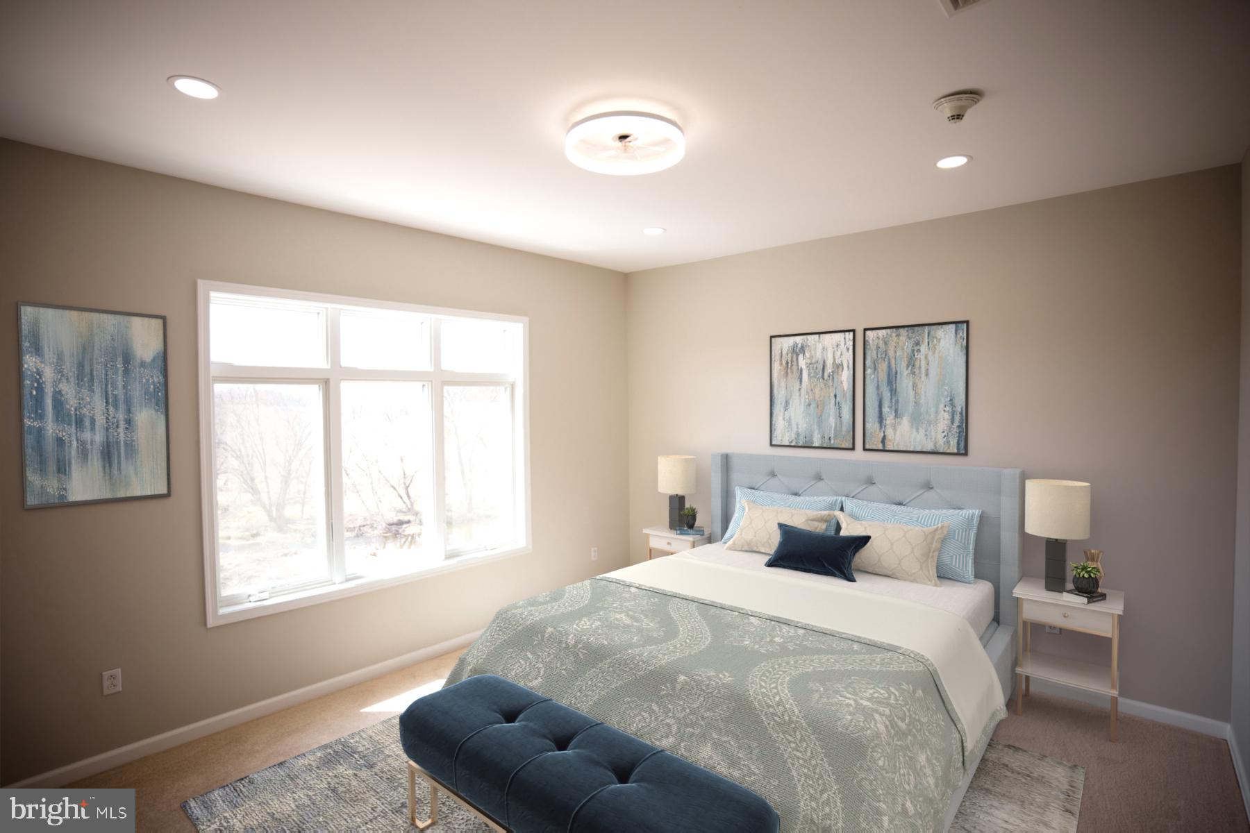 528 Carson Terrace Huntingdon Valley, PA 19006 - Photo 8 of 43 a bedroom with a bed and a window