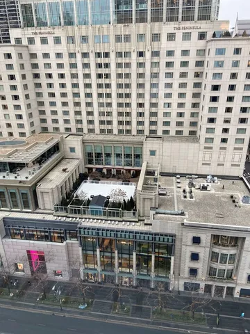 front view of a large building