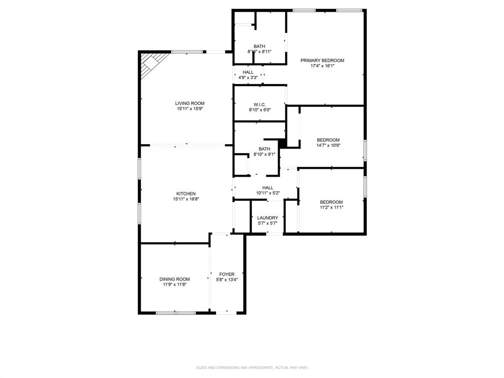 5 Pheasant Run Sanger, TX 76266 - Photo 27 of 27 View of floor plan / room layout