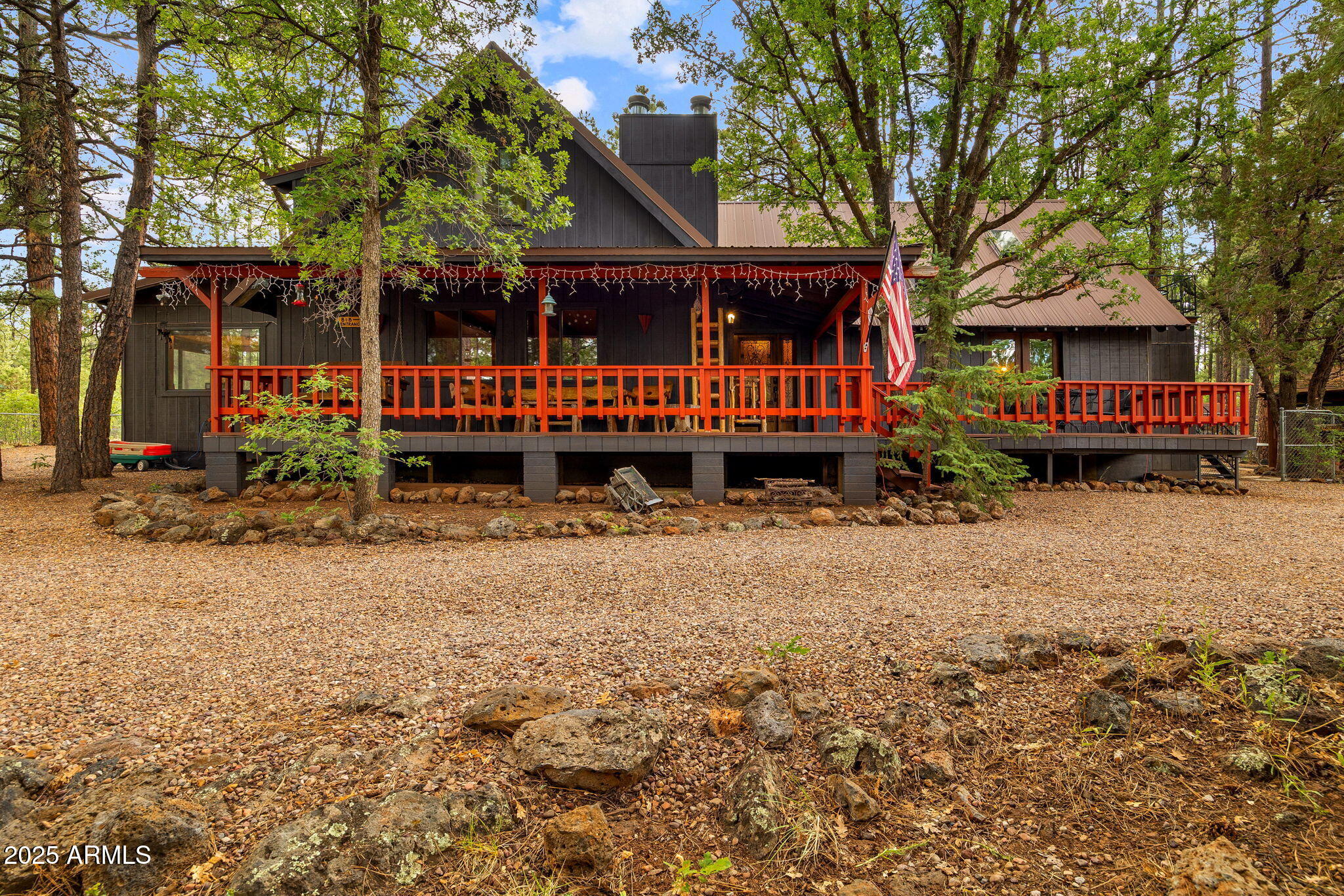 2444 South Jan Lane Pinetop, AZ 85935 - Photo 52 of 61 front view of a house with a yard