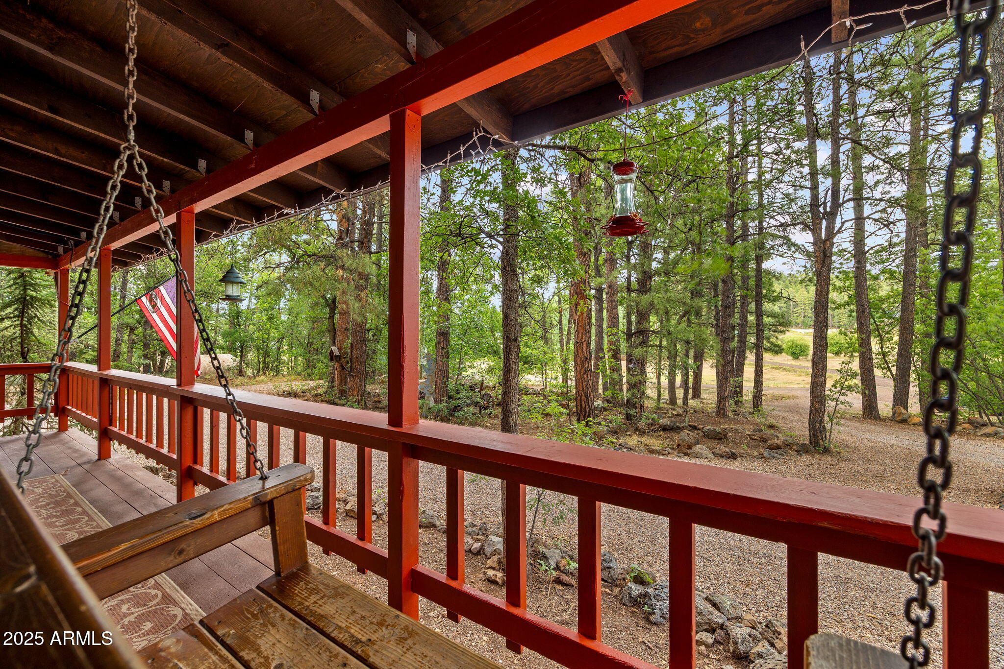 2444 South Jan Lane Pinetop, AZ 85935 - Photo 57 of 61 a view of a porch