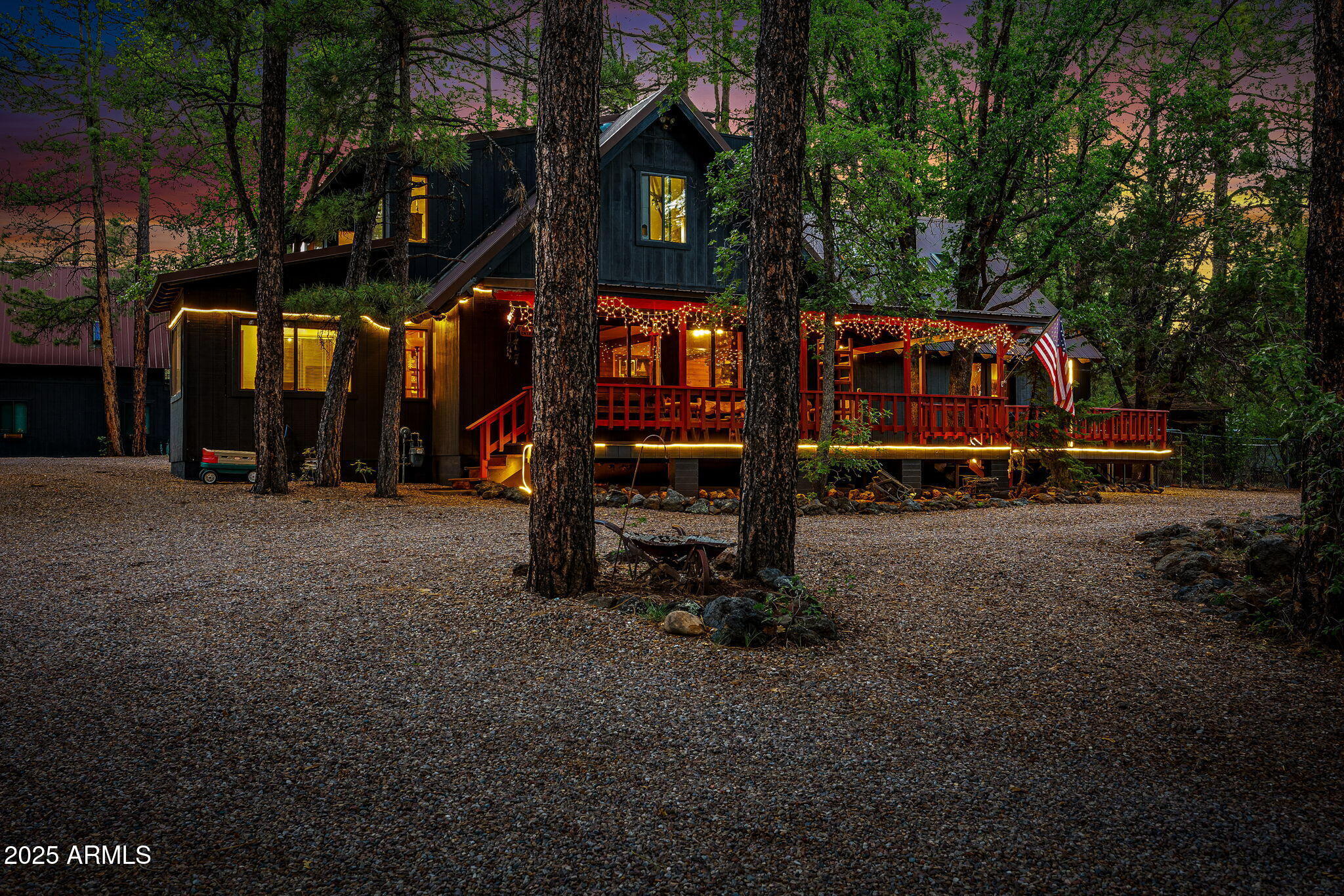 2444 South Jan Lane Pinetop, AZ 85935 - Photo 58 of 61 a view of a house with a yard porch and sitting area