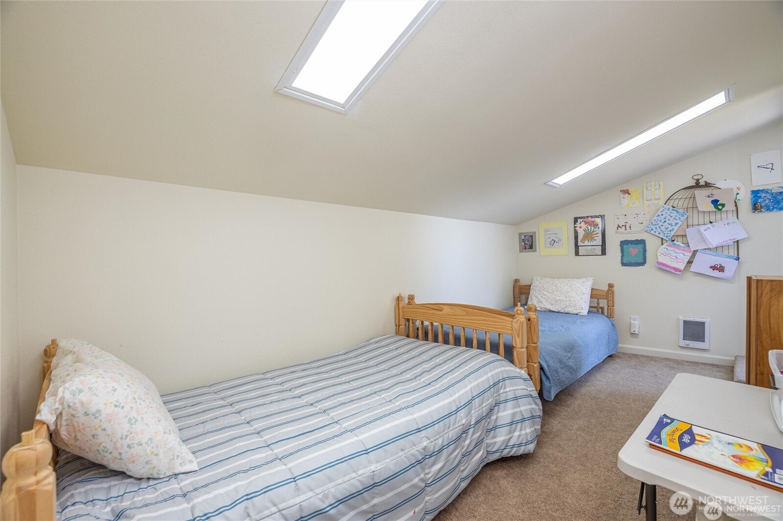 2877 North Nugent Road, Unit M4 Lummi Island, WA 98262 - Photo 21 of 31 a bedroom with a bed and a couch