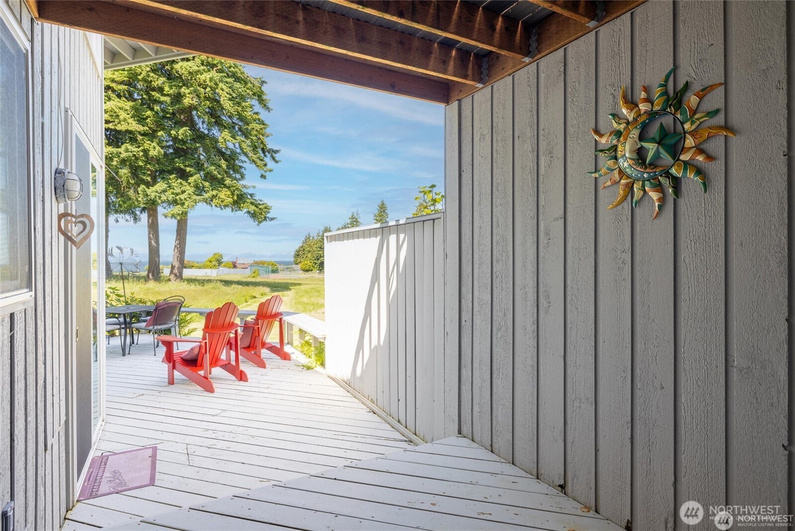 2877 North Nugent Road, Unit M4 Lummi Island, WA 98262 - Photo 25 of 31 a view of a wooden deck