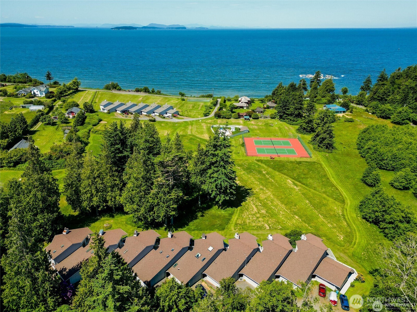 2877 North Nugent Road, Unit M4 Lummi Island, WA 98262 - Photo 27 of 31 an aerial view of multiple house