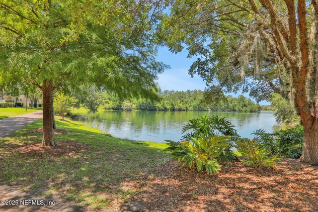 a view of a terrace with skyline