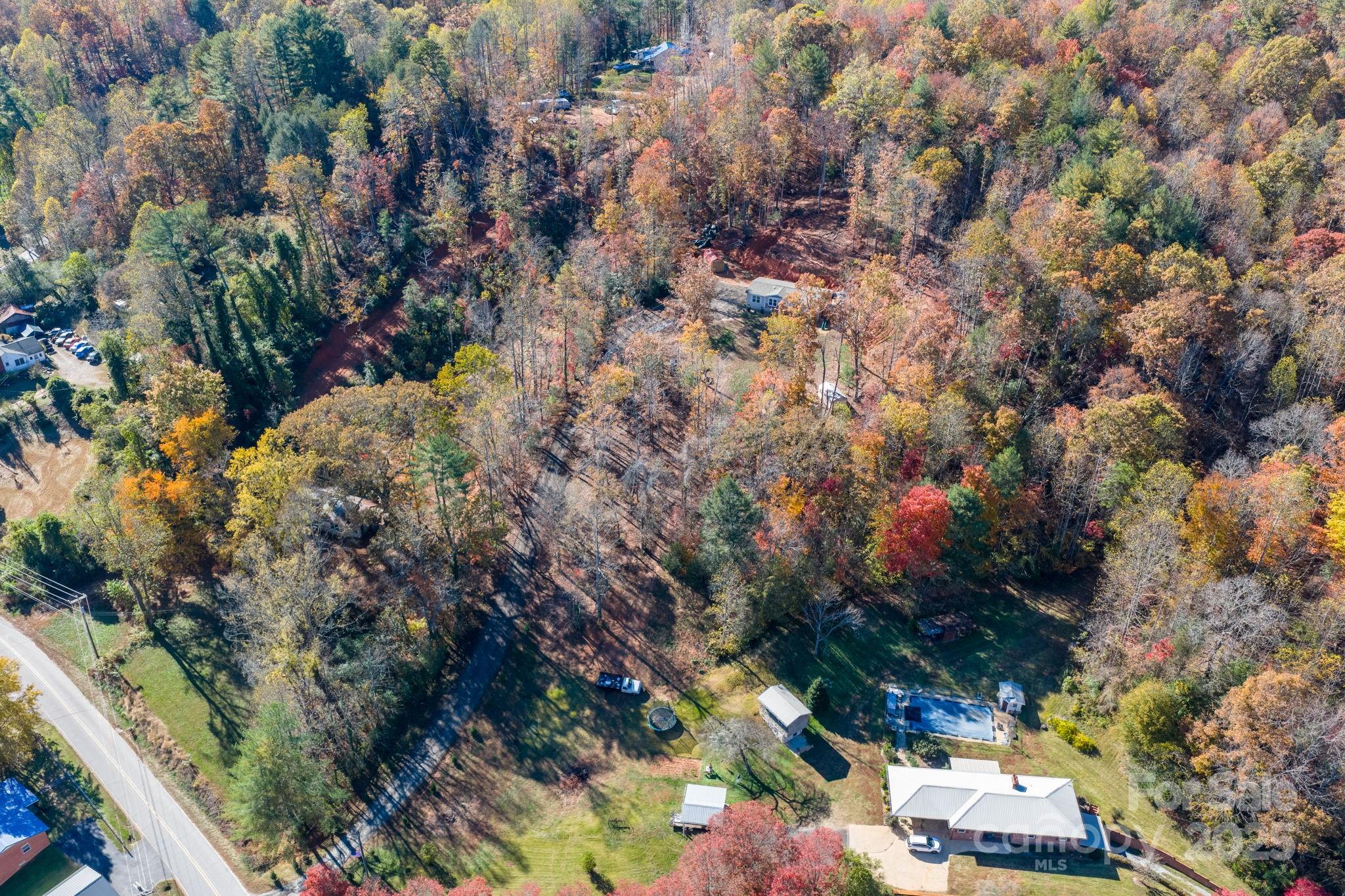 2603 Setzers Gap Road Lenoir, NC 28645 - Photo 27 of 29 a view of a garden with plants and trees