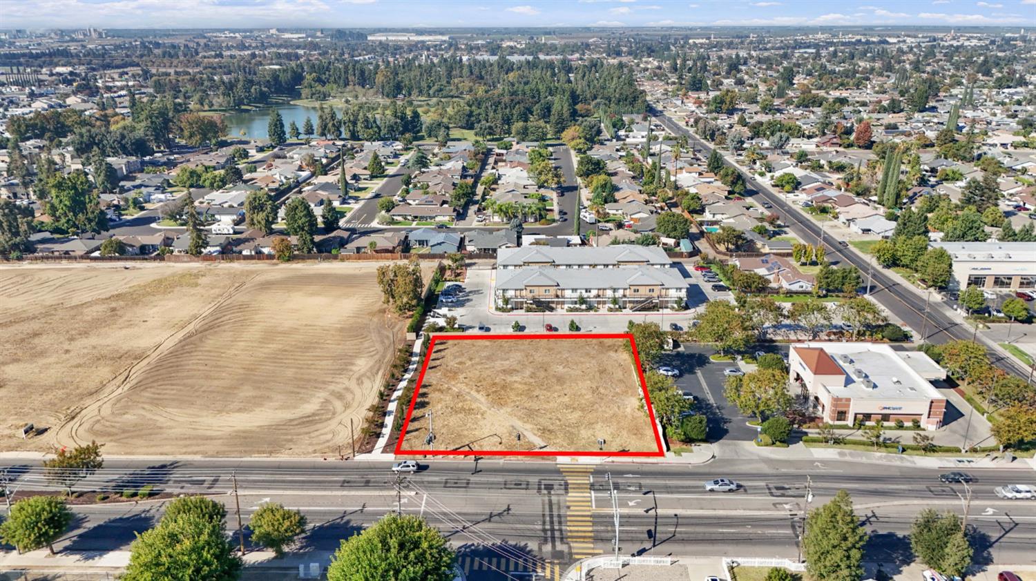 1901 Geer Road Turlock, CA 95382 - Photo 5 of 7 an aerial view of a city