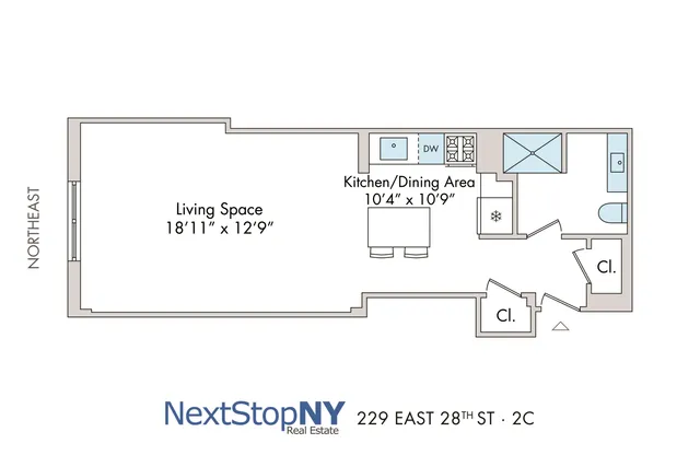 $385,000 | 229 East 28th Street, Unit 2C | Kips Bay