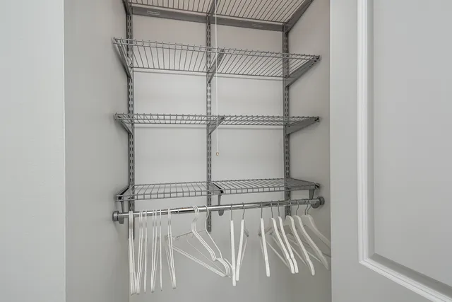 a close view of sliding door