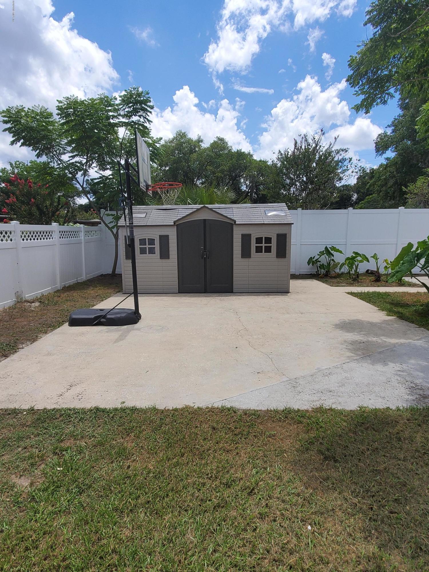 1064 Halifax Road Jacksonville, FL 32216 - Photo 28 of 31 storage shed and BB area