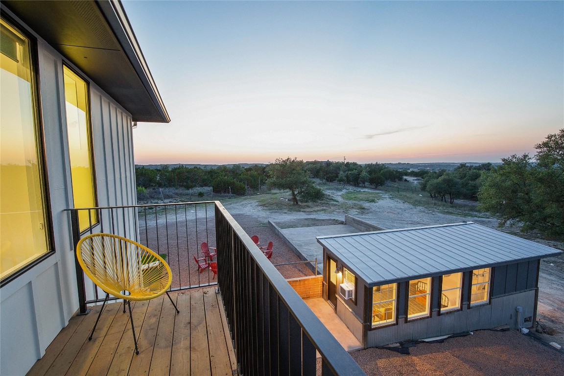 171 Hart Lane Dripping Springs, TX 78620 - Photo 40 of 40 a view of balcony with furniture