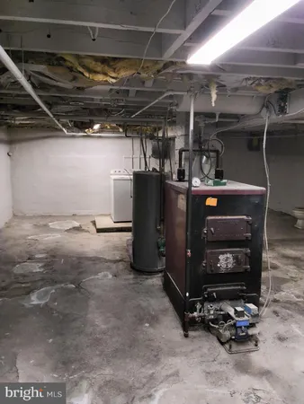 a room with gym equipment