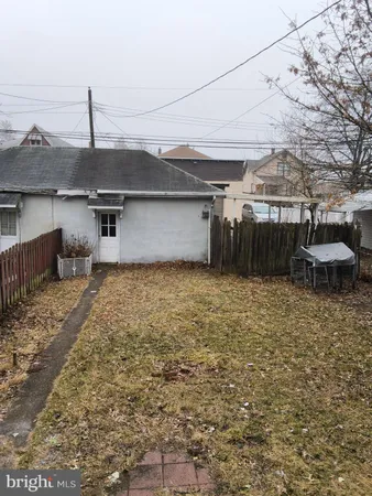 a backyard of a house