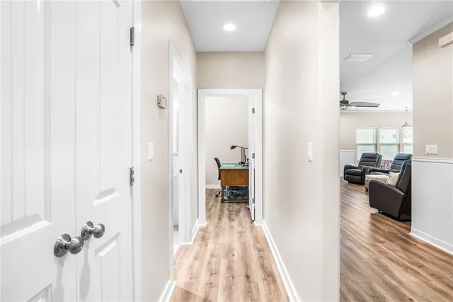 a view of a living room