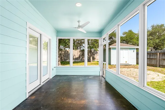 a view of an entryway