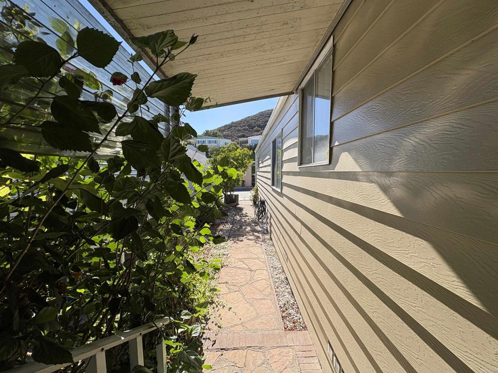 7467 Mission Gorge Road, Unit 293 Santee, CA 92071 - Photo 30 of 49 a view of a backyard