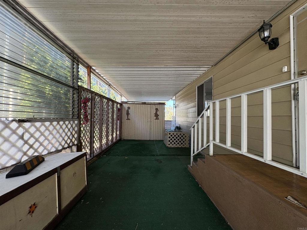 7467 Mission Gorge Road, Unit 293 Santee, CA 92071 - Photo 45 of 49 a view of a porch