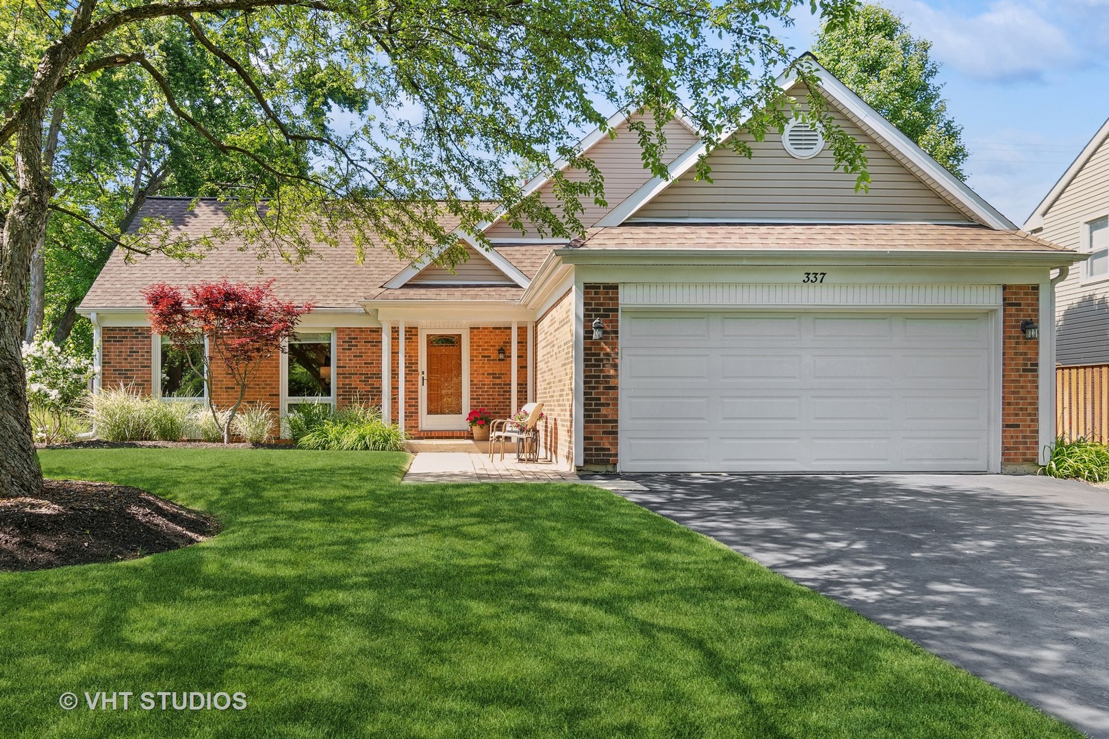 337 Cedarbrook Road Naperville, IL 60565 - Photo 1 of 37 front view of a house with a yard