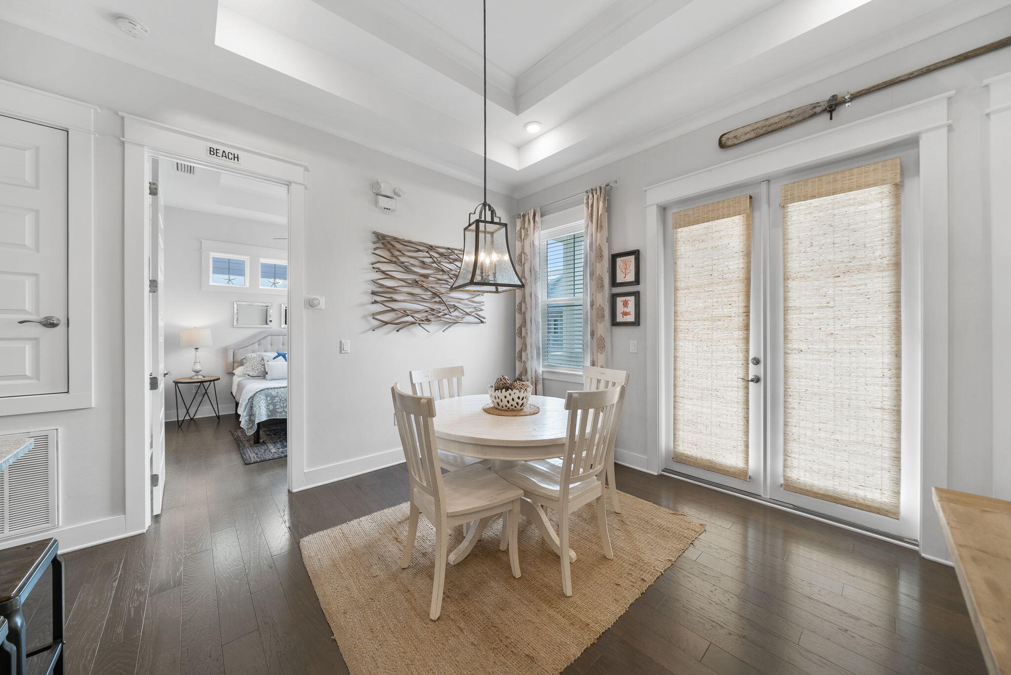11 East E Pine, Unit C Inlet Beach, FL 32461 - Photo 11 of 40 a dining room with furniture and wooden floor