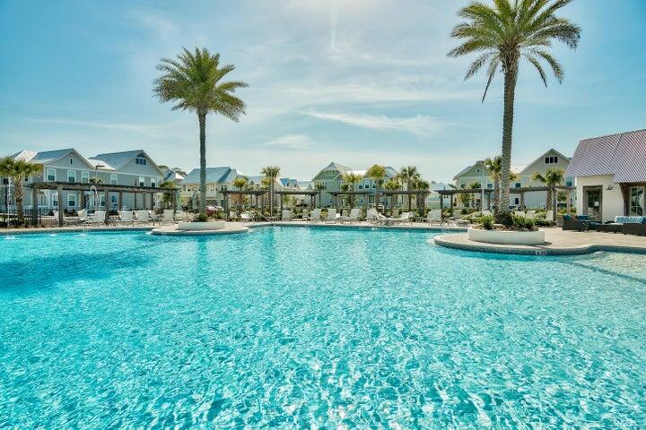 11 East E Pine, Unit C Inlet Beach, FL 32461 - Photo 35 of 40 a view of a garden