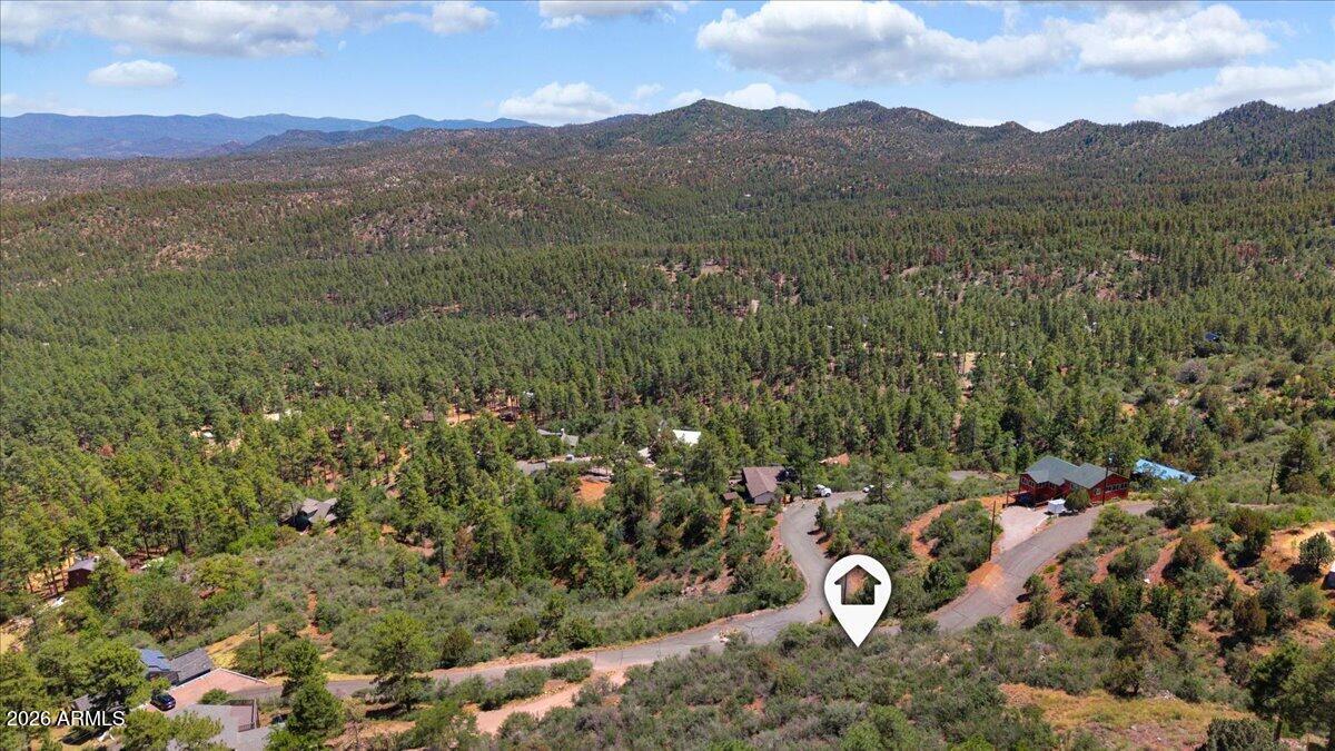 900 North Turkey Run Road, Unit 15 Prescott, AZ 86305 - Photo 15 of 17 a view of a mountain in the distance