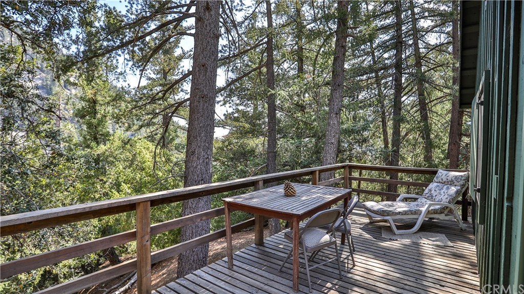 34 Manker Flats Mt Baldy, CA 91759 - Photo 22 of 30 a view of a balcony with furniture