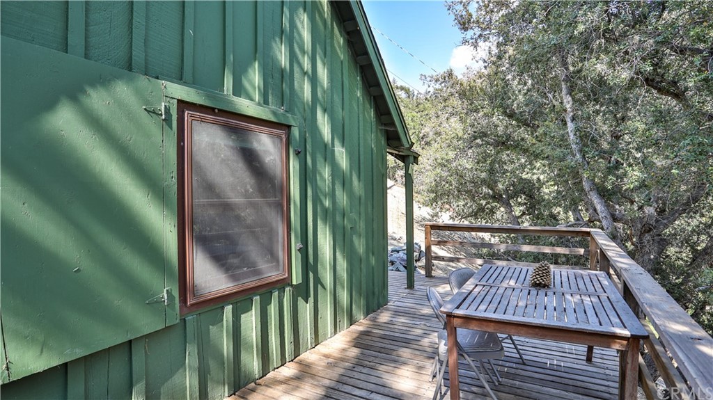 34 Manker Flats Mt Baldy, CA 91759 - Photo 23 of 30 a view of balcony with wooden floor